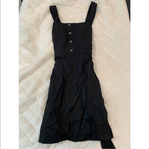 Black Button-up Mini Dress 🖤 - Picture 3 of 3